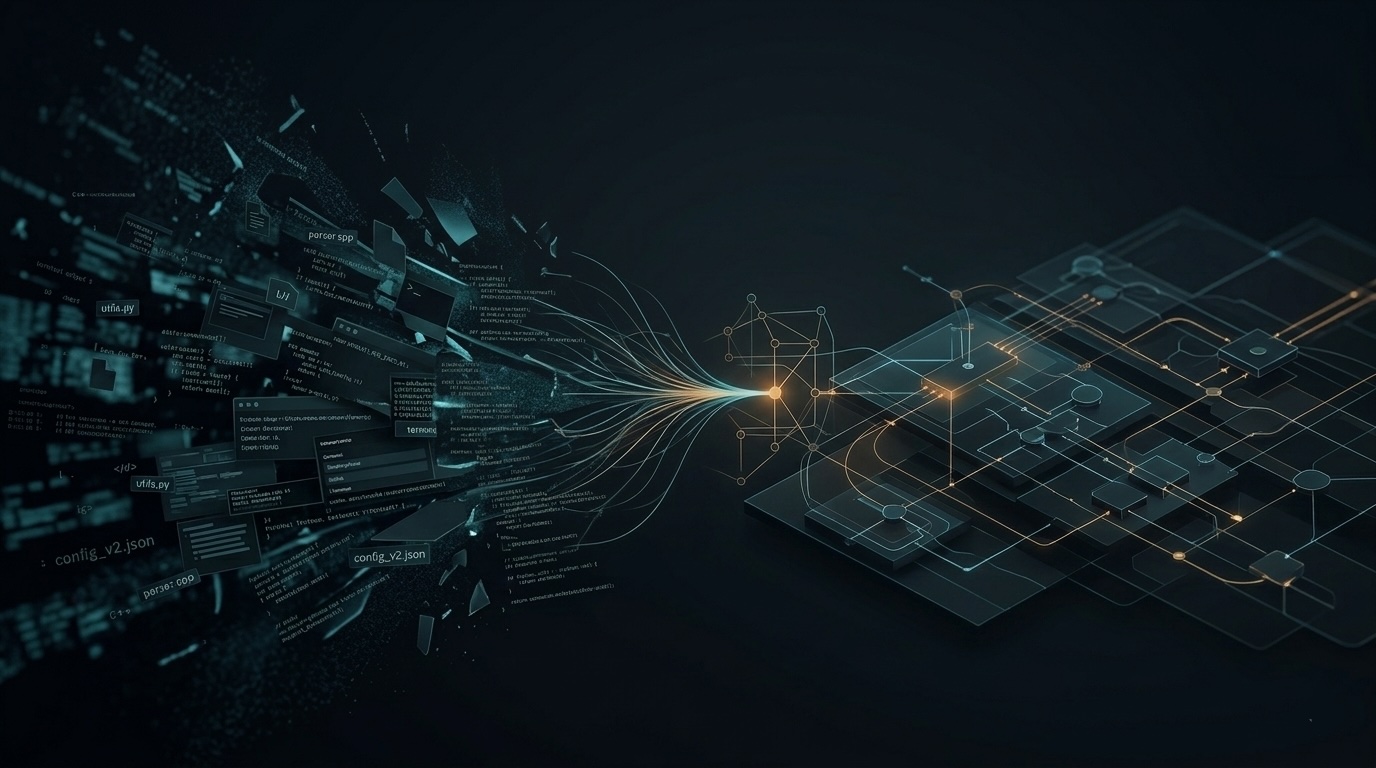 Code has logic. It does not have meaning.